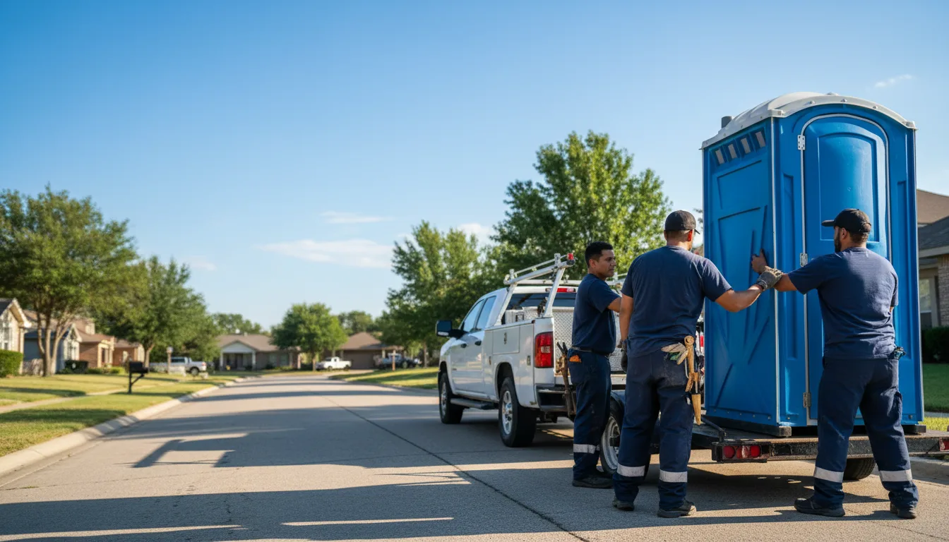 Portable Toilet Rental in Pittsfield, IL near me